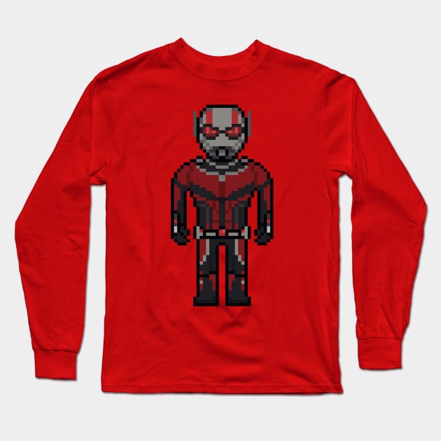 Ant-Man Long Sleeve T-Shirt by pilou_pixel